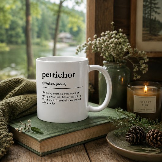 Petrichor Definitie Regenliefhebber Huisdecoratie Koffiemok