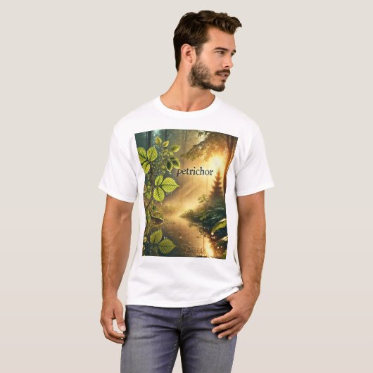 Petrichor T-shirt (Voorkant volledig)