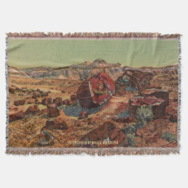  petrified Desert Throw Blanket Deken