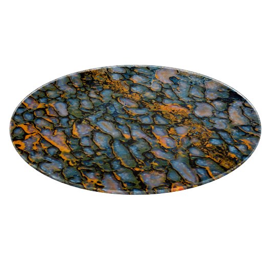 Petrified Dinosaur Bone Snijplank (Hoek)