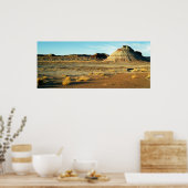 Petrified Forest Desert Arizona Landscape Foto Poster (Keuken)