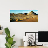 Petrified Forest Desert Arizona Landscape Foto Poster (Thuiskantoor)