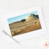 Petrified Forest Desert Arizona Landscape Foto Rechthoekige Sticker (Envelop)