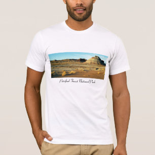 Petrified Forest Desert Arizona Landscape Foto T-shirt