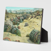 Petrified Forest Fotoplaat (Zijkant)