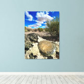 Petrified Forest Mark Canvas Afdruk (Insitu (Houten vloer))