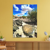 Petrified Forest Mark Canvas Afdruk (Insitu (Woonkamer))