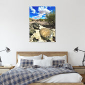 Petrified Forest Mark Canvas Afdruk (Insitu (Slaapkamer))