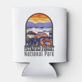 Petrified Forest National Park Arizona  Blikjeskoeler (Achterkant)