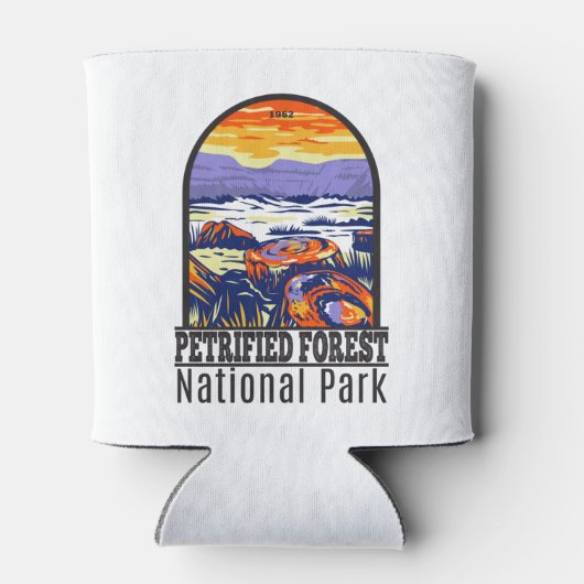 Petrified Forest National Park Arizona  Blikjeskoeler (Achterkant)