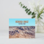 Petrified Forest National Park Arizona  Briefkaart (Staand voorkant)