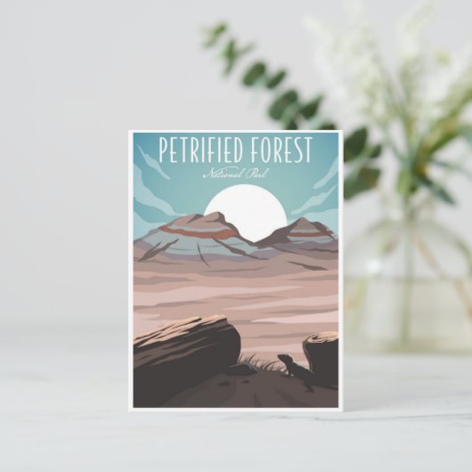  Petrified Forest National Park Arizona Briefkaart (Staand voorkant)