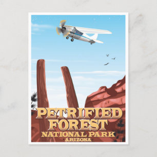 Petrified Forest National Park Arizona Briefkaart
