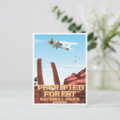  Petrified Forest National Park Arizona Briefkaart (Staand voorkant)