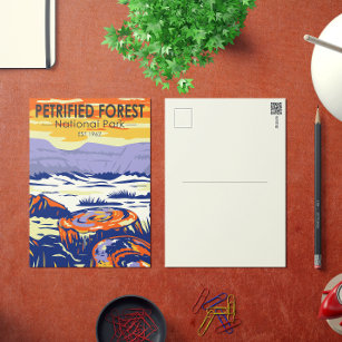 Petrified Forest National Park Arizona  Briefkaart
