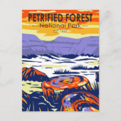 Petrified Forest National Park Arizona  Briefkaart (Voorkant)