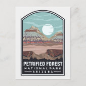  Petrified Forest National Park Arizona Briefkaart (Voorkant)
