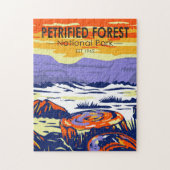 Petrified Forest National Park Arizona  Legpuzzel (Verticaal)