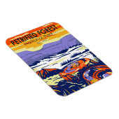 Petrified Forest National Park Arizona Magneet (Rechterzijde)