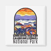 Petrified Forest National Park Arizona  Magneet (Voorkant)