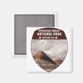  Petrified Forest National Park Arizona Magneet (Voorkant / Achterkant)