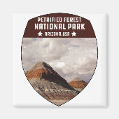  Petrified Forest National Park Arizona Magneet (Voorkant)