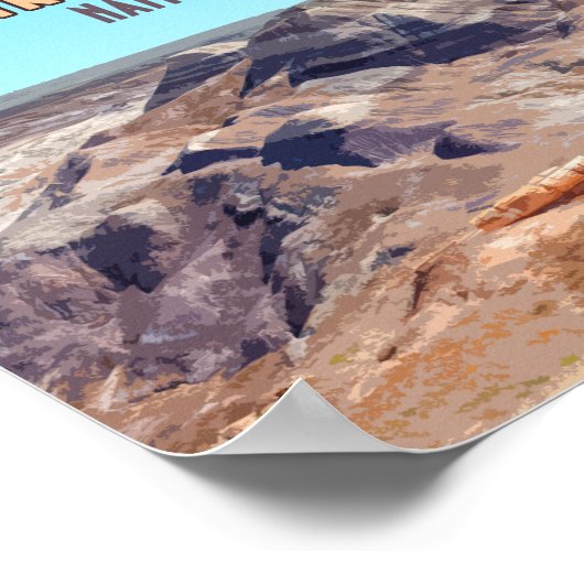 Petrified Forest National Park Arizona  Poster (Hoek)