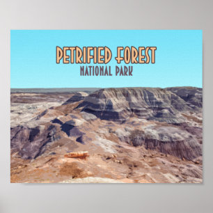 Petrified Forest National Park Arizona  Poster
