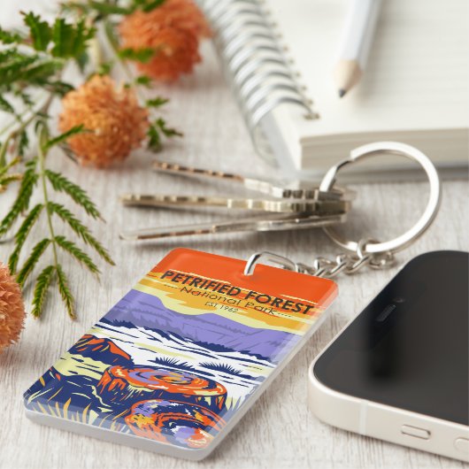 Petrified Forest National Park Arizona  Sleutelhanger (Voorkant Rechts)