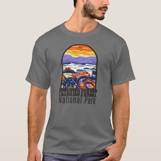 Petrified Forest National Park Arizona  T-shirt (Voorkant)