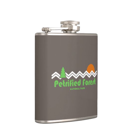 Petrified Forest National Park Retro Heupfles (Rechts)