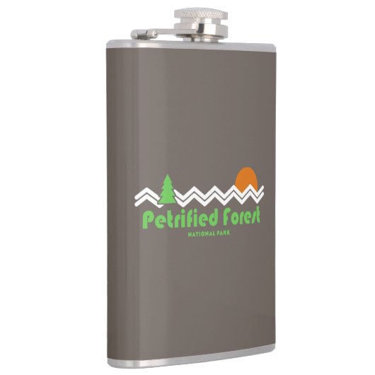 Petrified Forest National Park Retro Heupfles (Rechts)