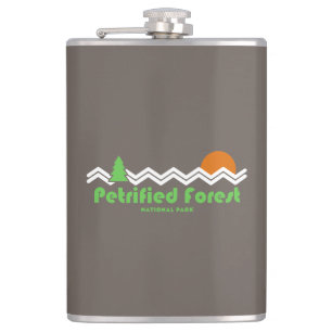 Petrified Forest National Park Retro Heupfles