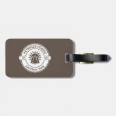 Petrified Forest National Park Sun Trees Bagagelabel (Achterkant horizontaal)