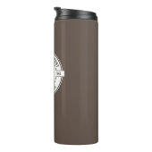 Petrified Forest National Park Sun Trees Thermosbeker (Geroteerd rechts)