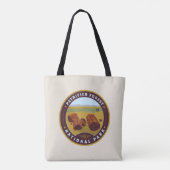 Petrified Forest National Park Tote Bag (Achterkant)