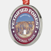 Petrified Forest NP Metalen Ornament (Links)
