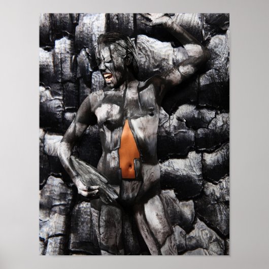 Petrified Wood Bodyverf Poster (Voorkant)