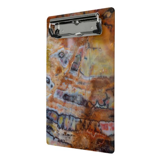 Petrified Wood Brown Mini Klembord (Angled2)