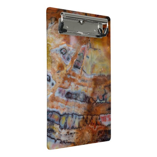 Petrified Wood Brown Mini Klembord (Schuin)