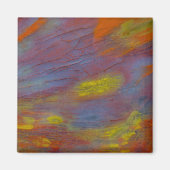 Petrified Wood Close-up Magneet (Voorkant)