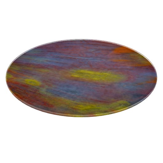 Petrified Wood Close-up Snijplank (Hoek)