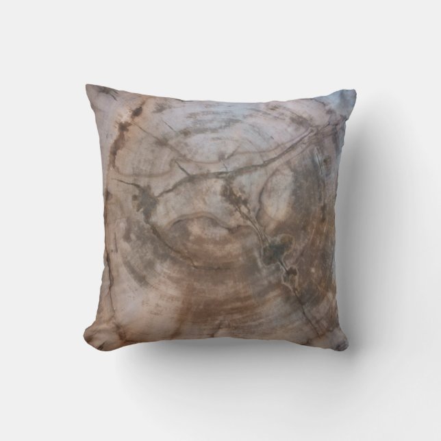 Petrified Wood Kussen (Voorkant)