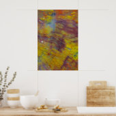 Petrified Wood Poster (Keuken)