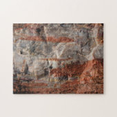 Petrified Wood Quartz Puzzle Legpuzzel (Horizontaal)