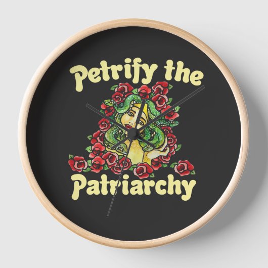 Petrify the Patriarchy feminist medusa (Voorkant)