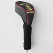 Petrify the Patriarchy feminist medusa Golfheadcover (Schuin)