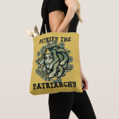 Petrify the Patriarchy Medusa Gorgon Tote Bag (Dichtbij)