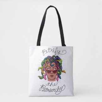 Petrify the Patriarchy Tote Bag