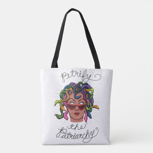 Petrify the Patriarchy Tote Bag (Achterkant)